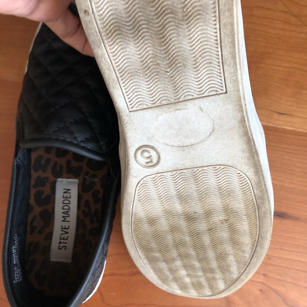 Steve Madden slip on shoes
